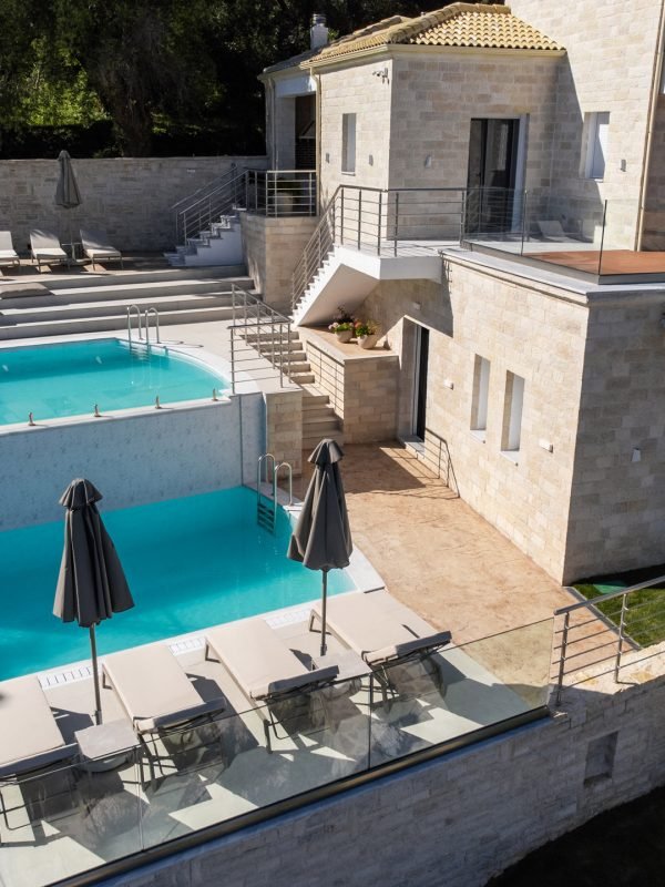 Pool area view